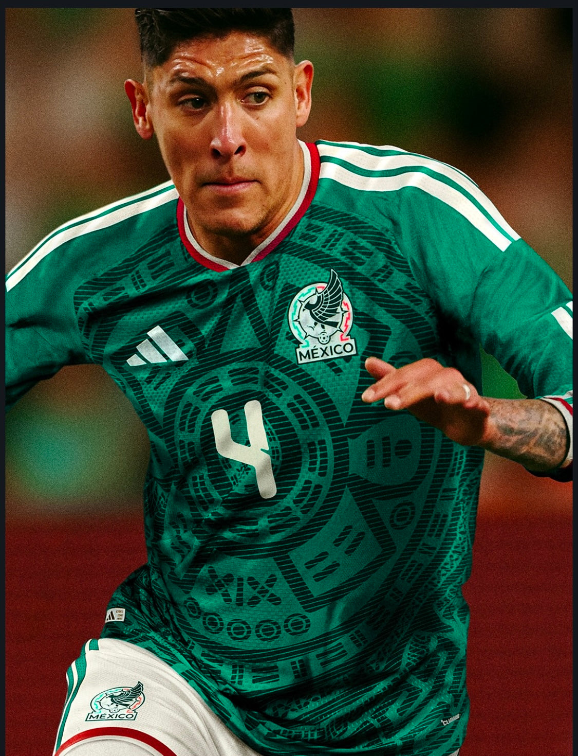 Men's Authentic adidas Mexico Player Match Jersey 2026