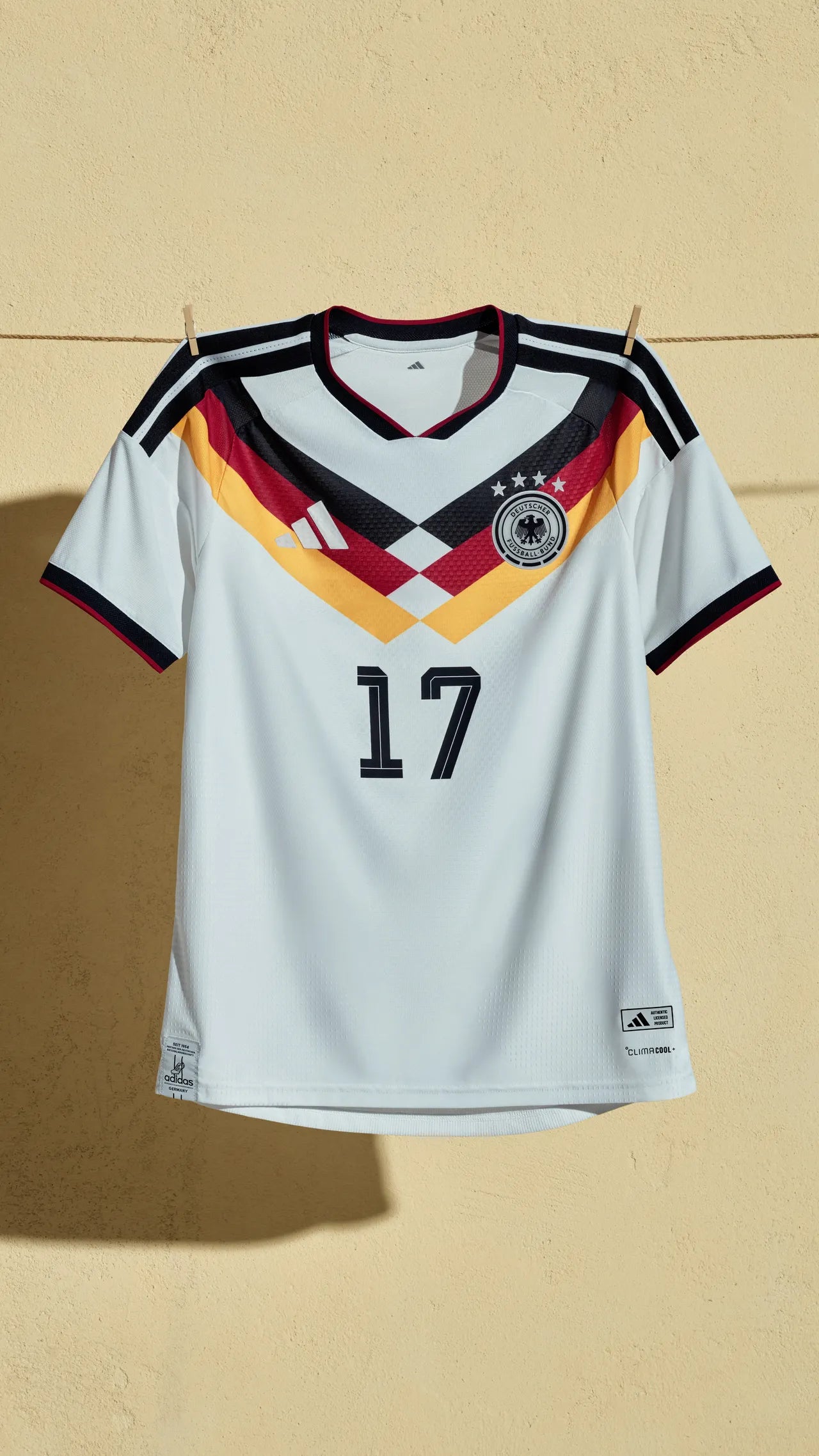 Adidas Men's Germany 2026 Authentic Player Match Jersey