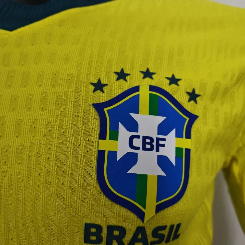 2026 Brazil Nike Home Player Version Soccer Jersey