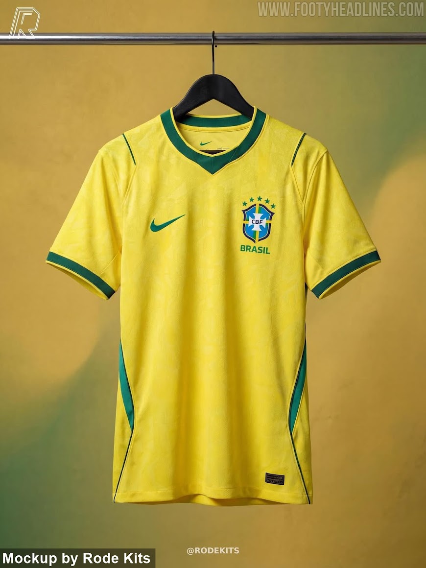 2026 Brazil Nike Home Player Version Soccer Jersey