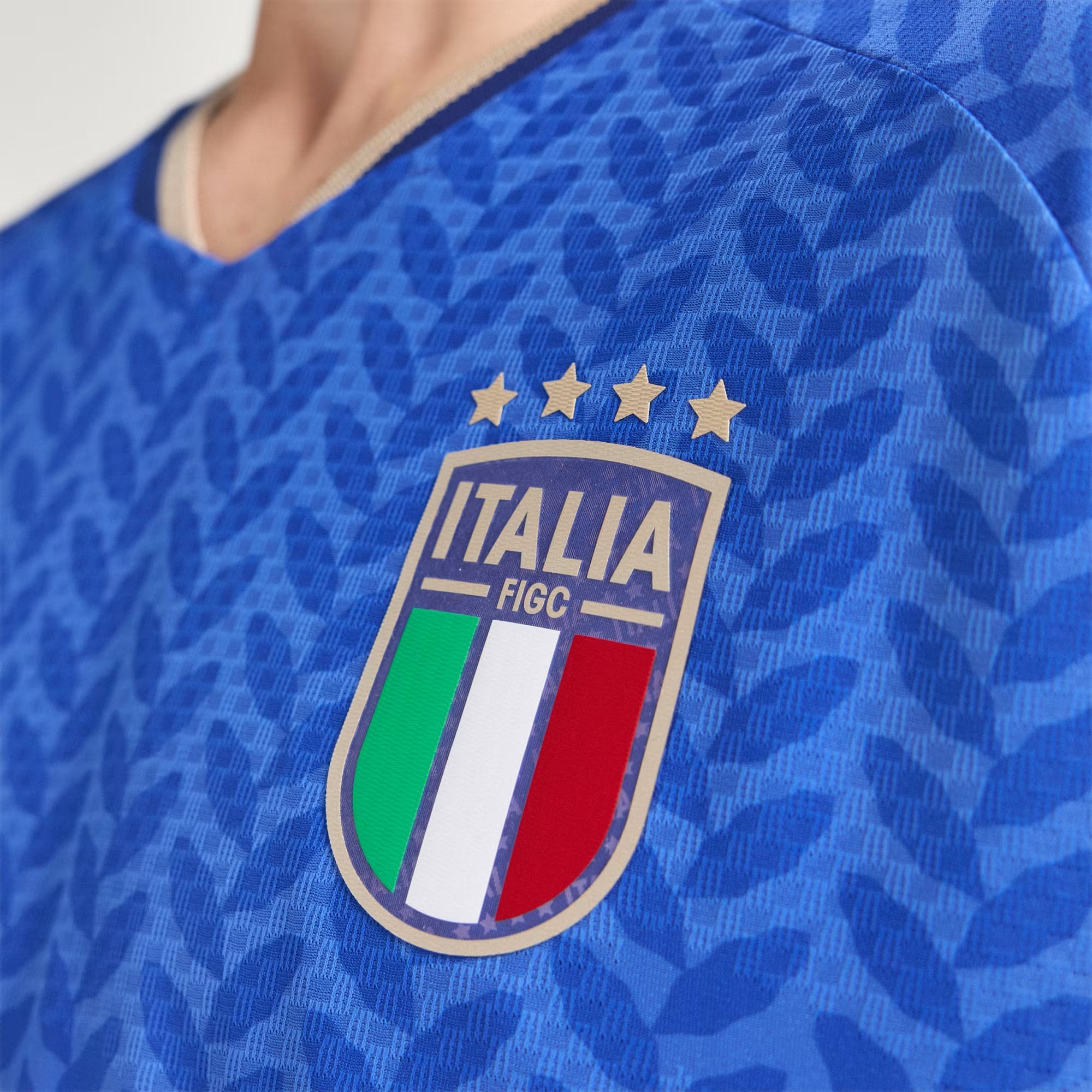 Men's Authentic adidas Italy Home Player Match Jersey 2026