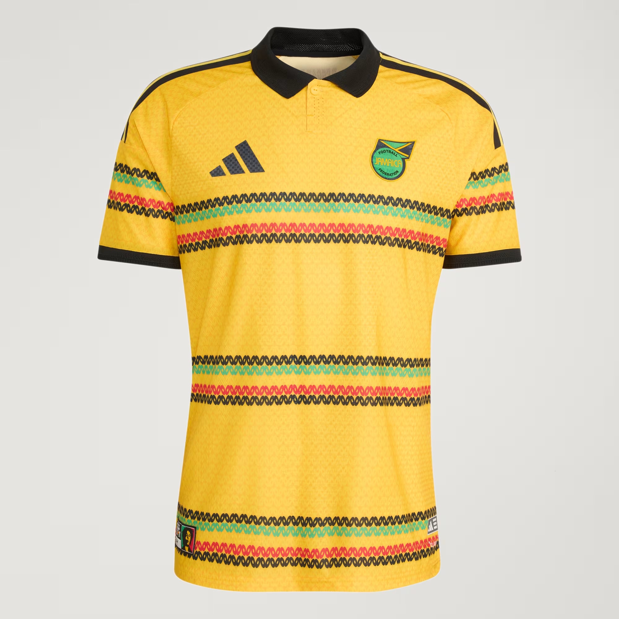 Jamaica 26 x Bob Marley Home Authentic Player Match Jersey