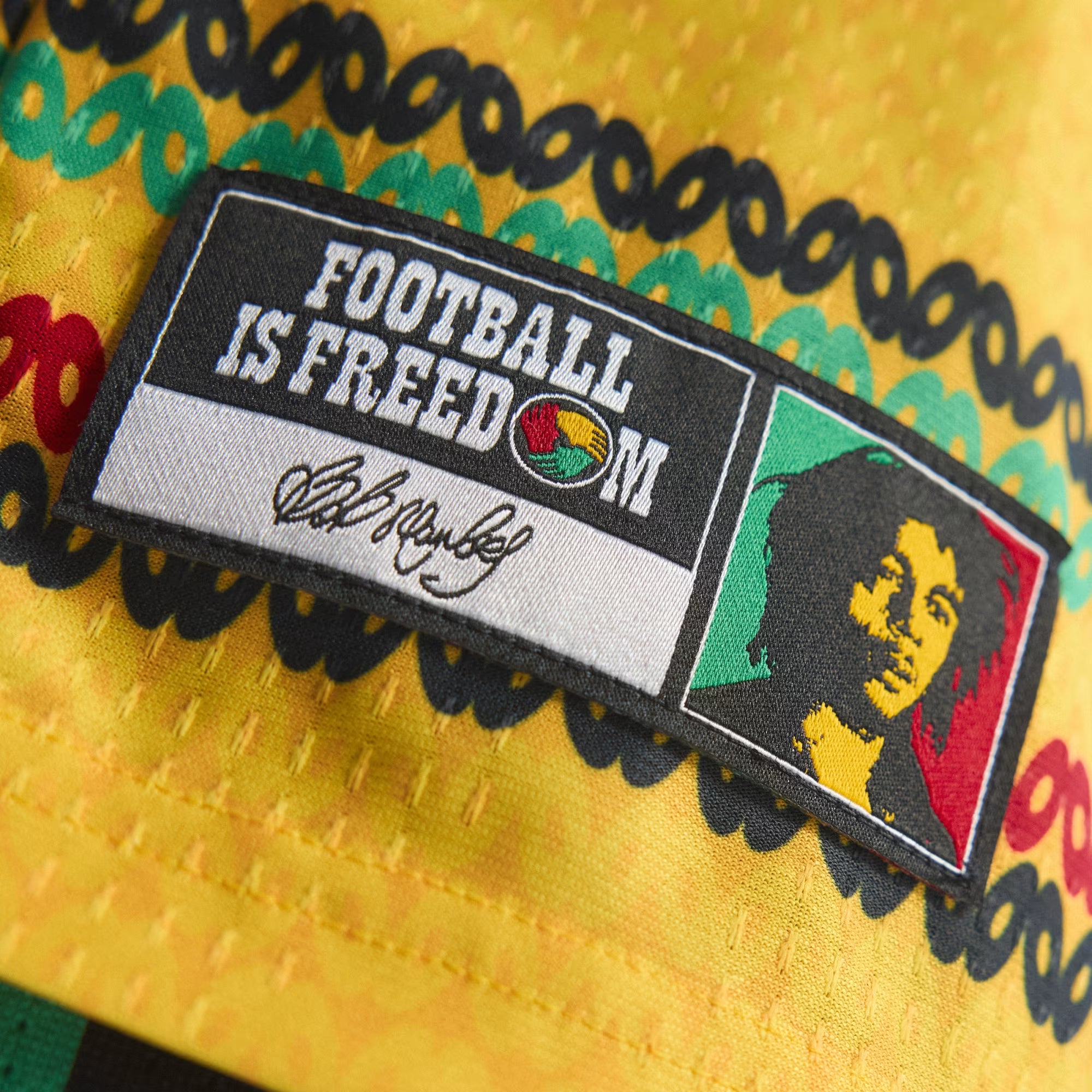 Jamaica 26 x Bob Marley Home Authentic Player Match Jersey