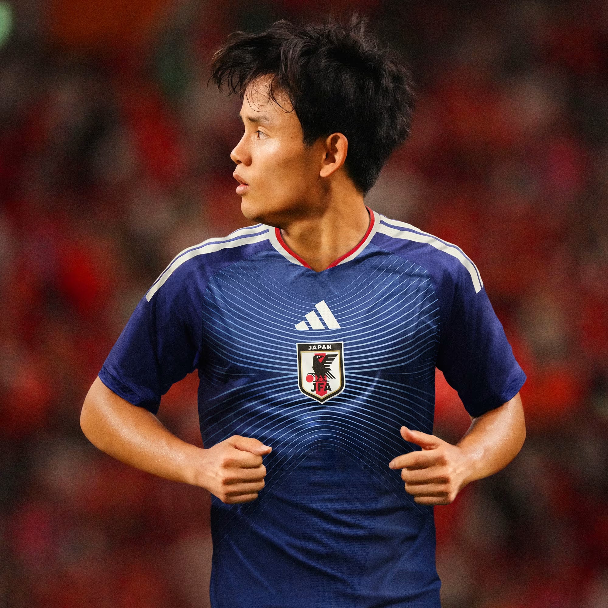 Men's Authentic adidas Japan Home Player Match Jersey 2026