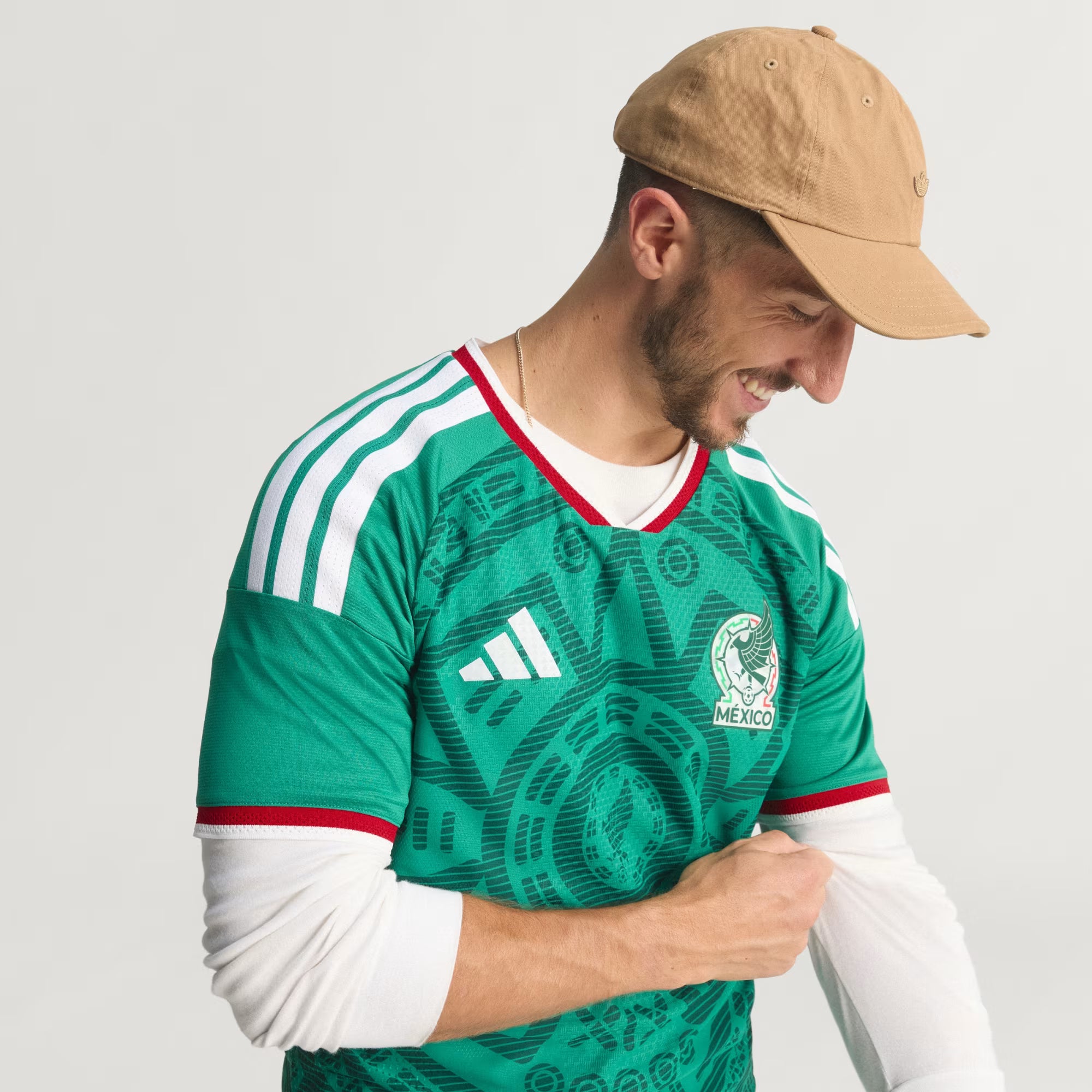 Men's Authentic adidas Mexico Player Match Jersey 2026