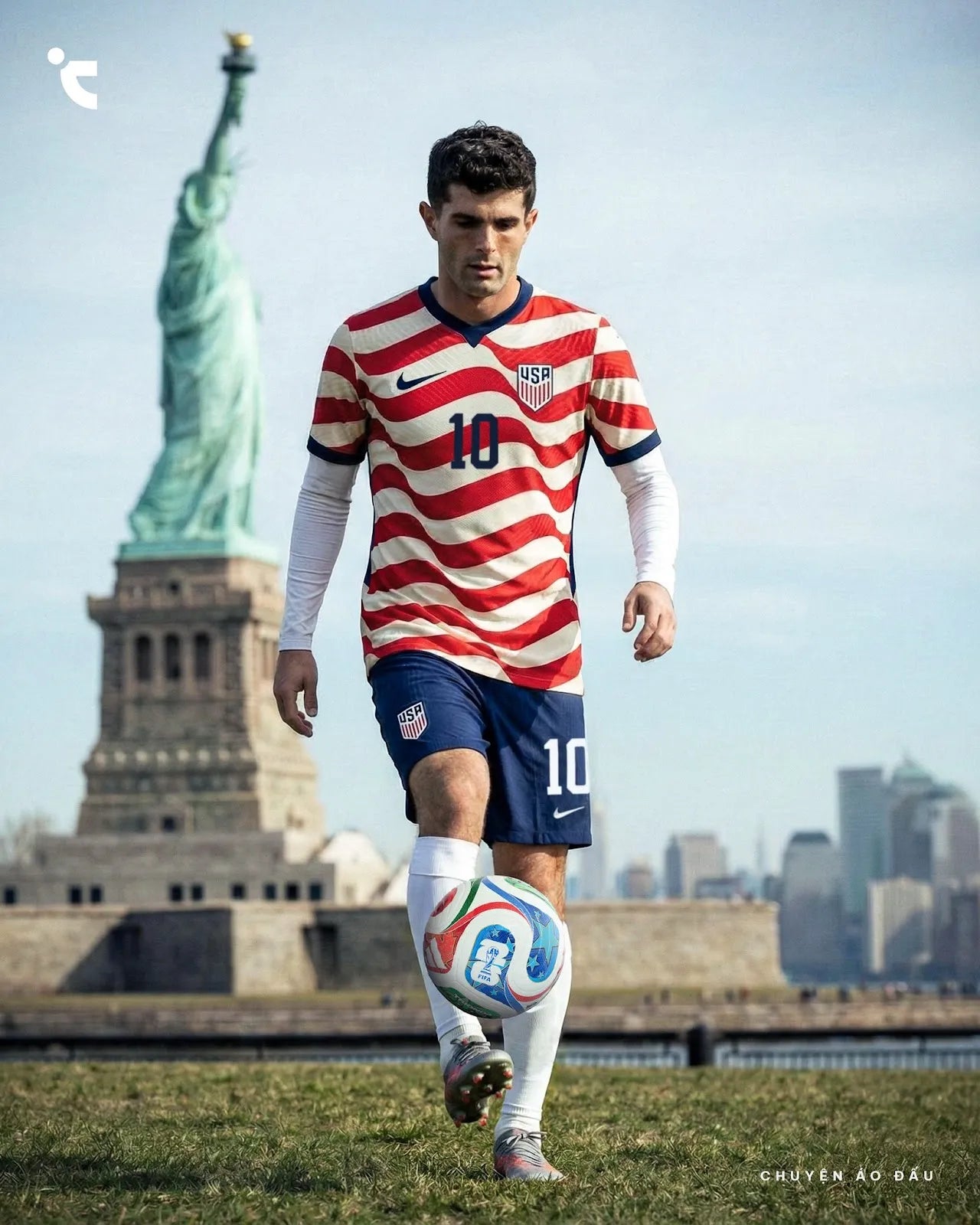 The official USA 2026 World Cup Home Player Match Jersey
